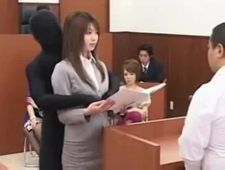 Those crazy japanese dame lawyer laid by invisible shadow - ZB Porn