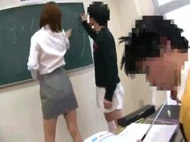 japanese teacher in stocking 17-two