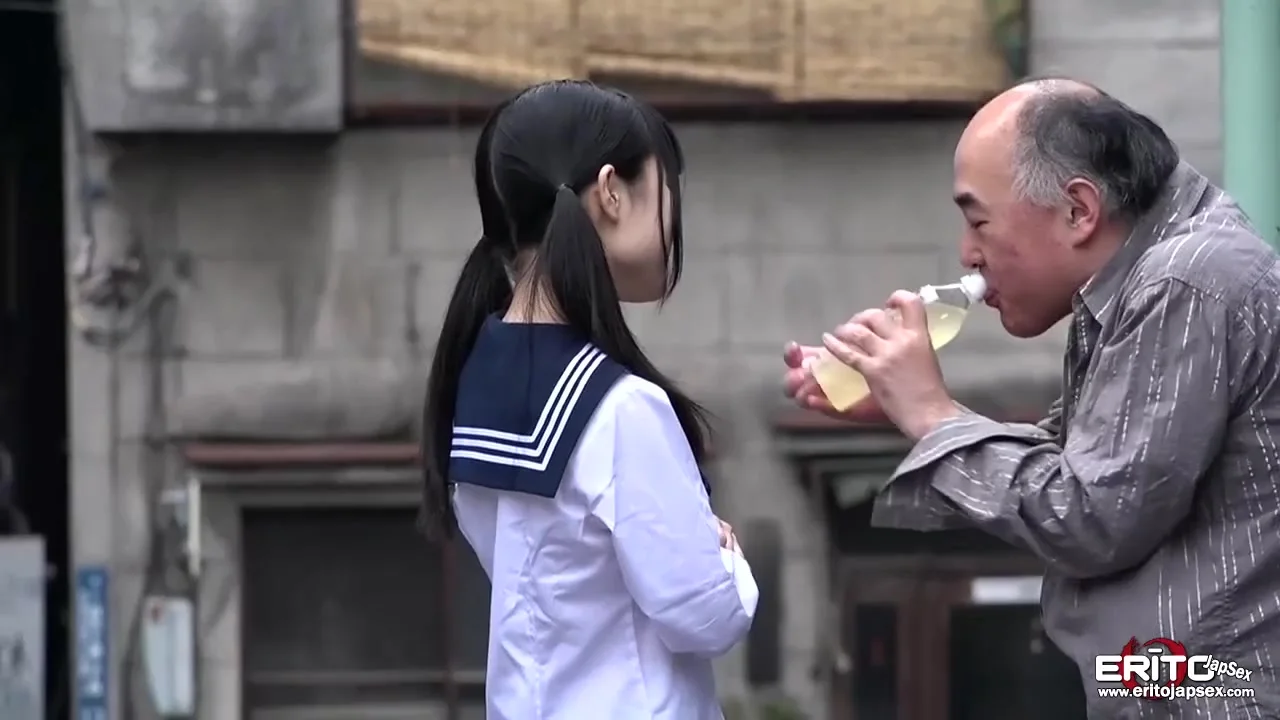 Cute Japanese Schoolgirl Gives Blowjob To A Lucky Old Man Free