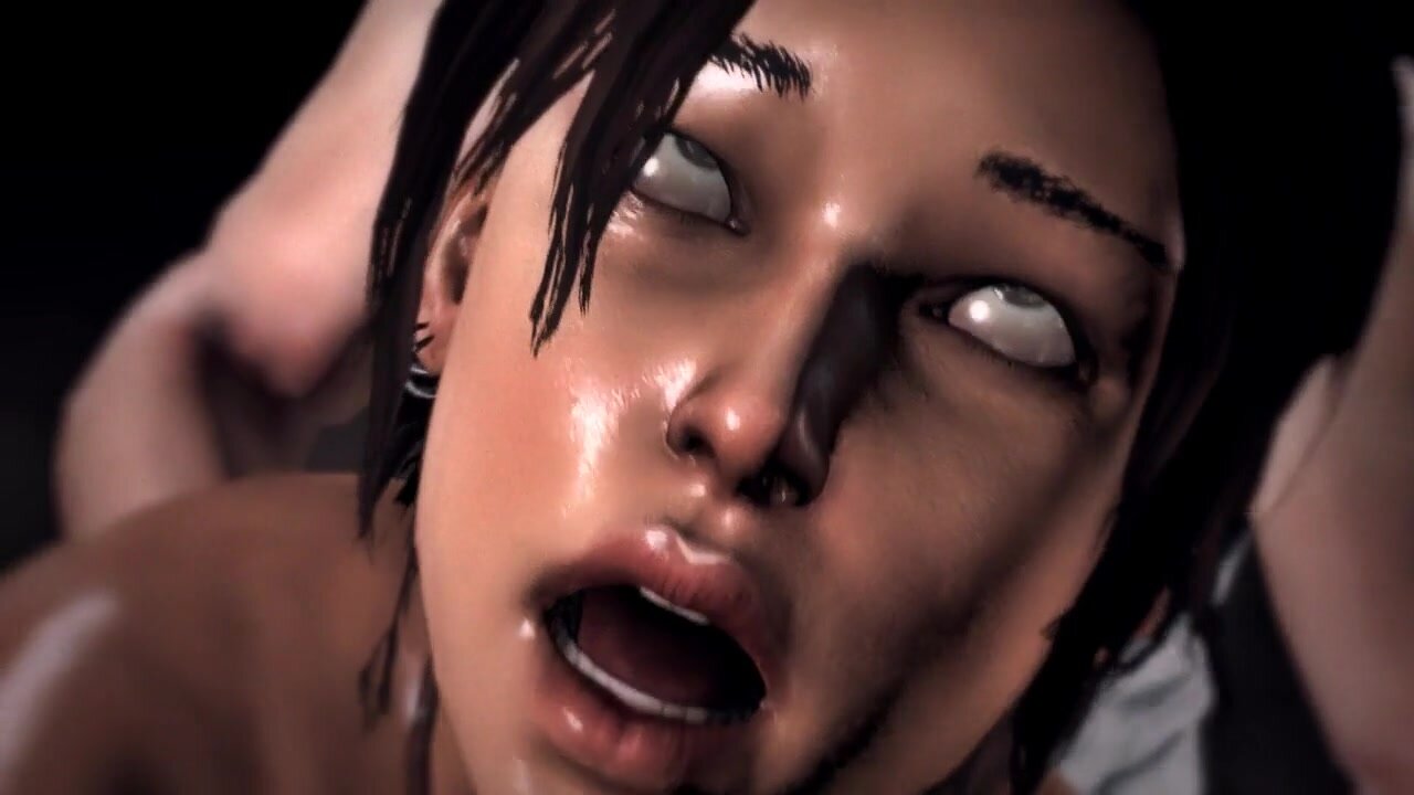 Helpless 3D hottie gets bound and banged in orgy