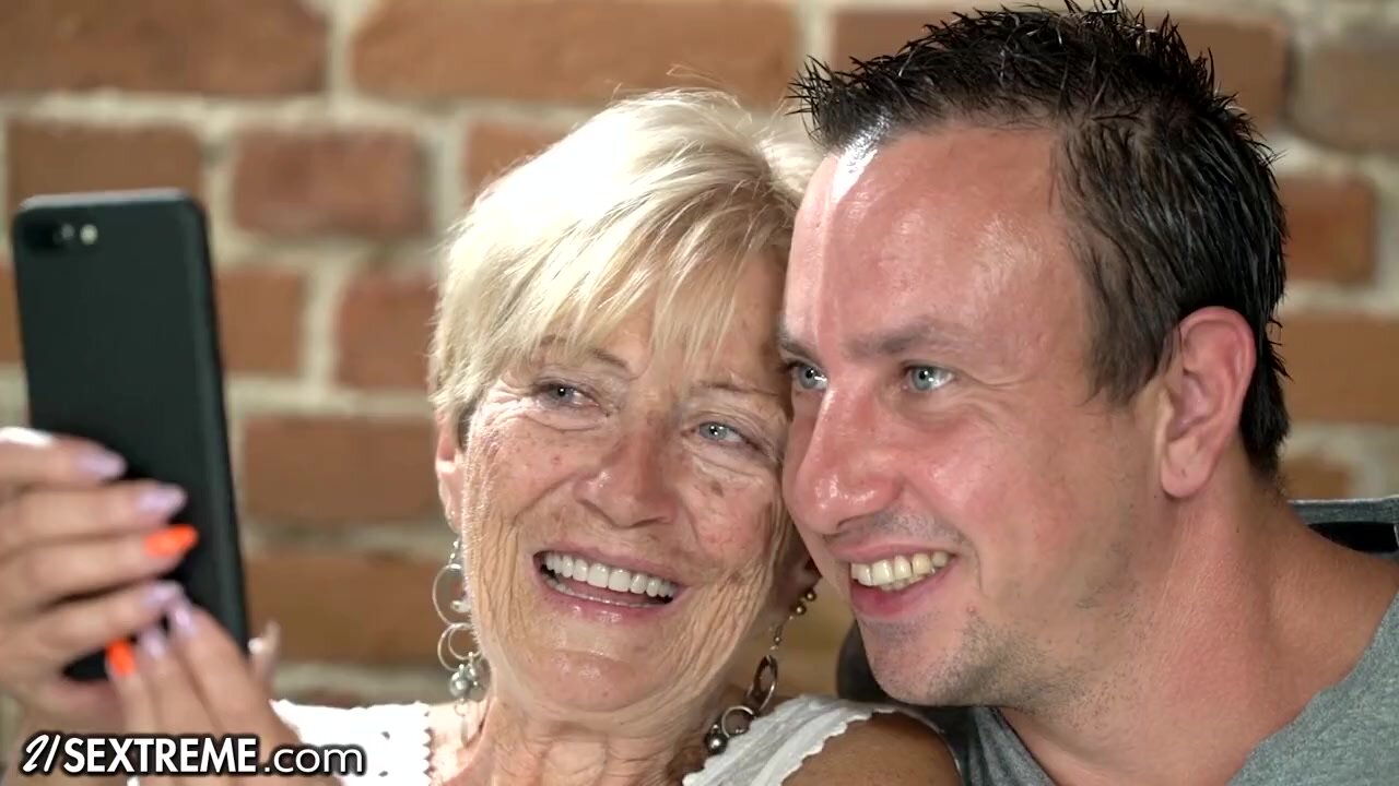 Daring photoshoot made a guy fuck a hot granny