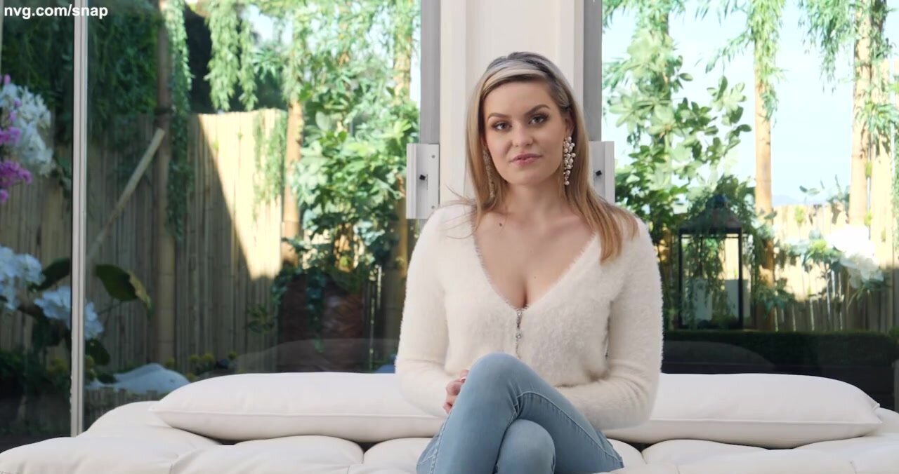 Busty blonde strips naked fucks at the audition