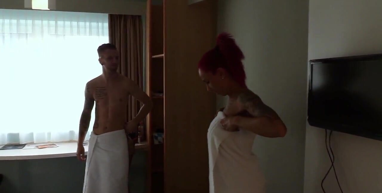 Busty woman fools around with the masseur