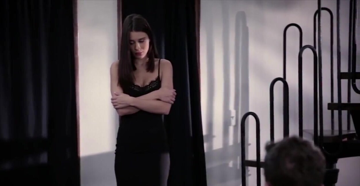 Grieving teen gets fucked by her own stepbrother