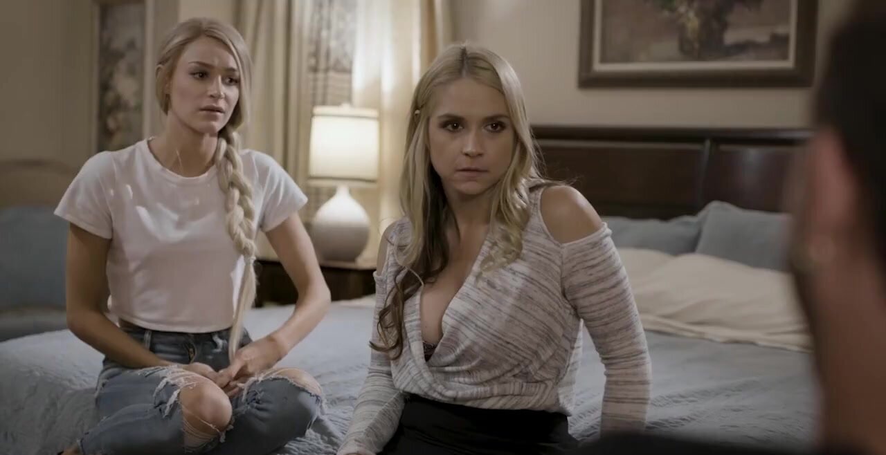 Young man makes girlfriend tempt her stepmother