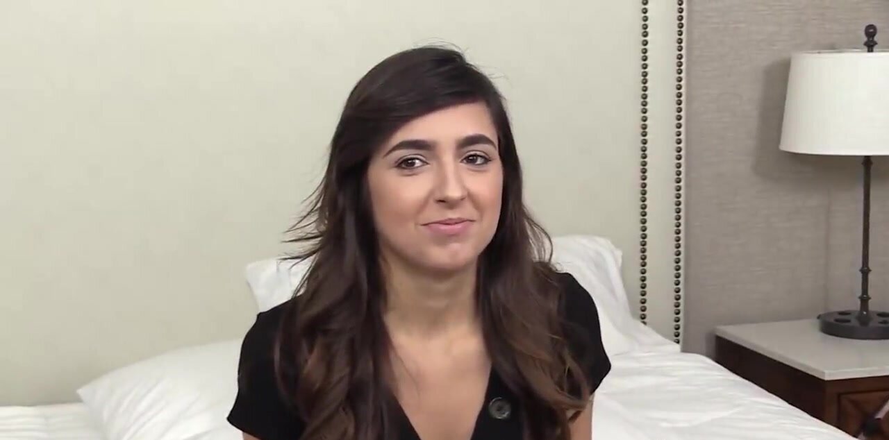 Porn actor fucks cute skinny at the casting