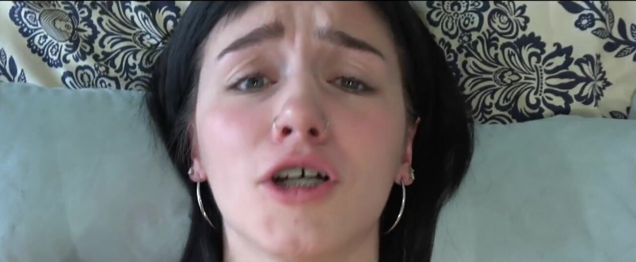 Cutie with braces blows dick after wet cunnilingus