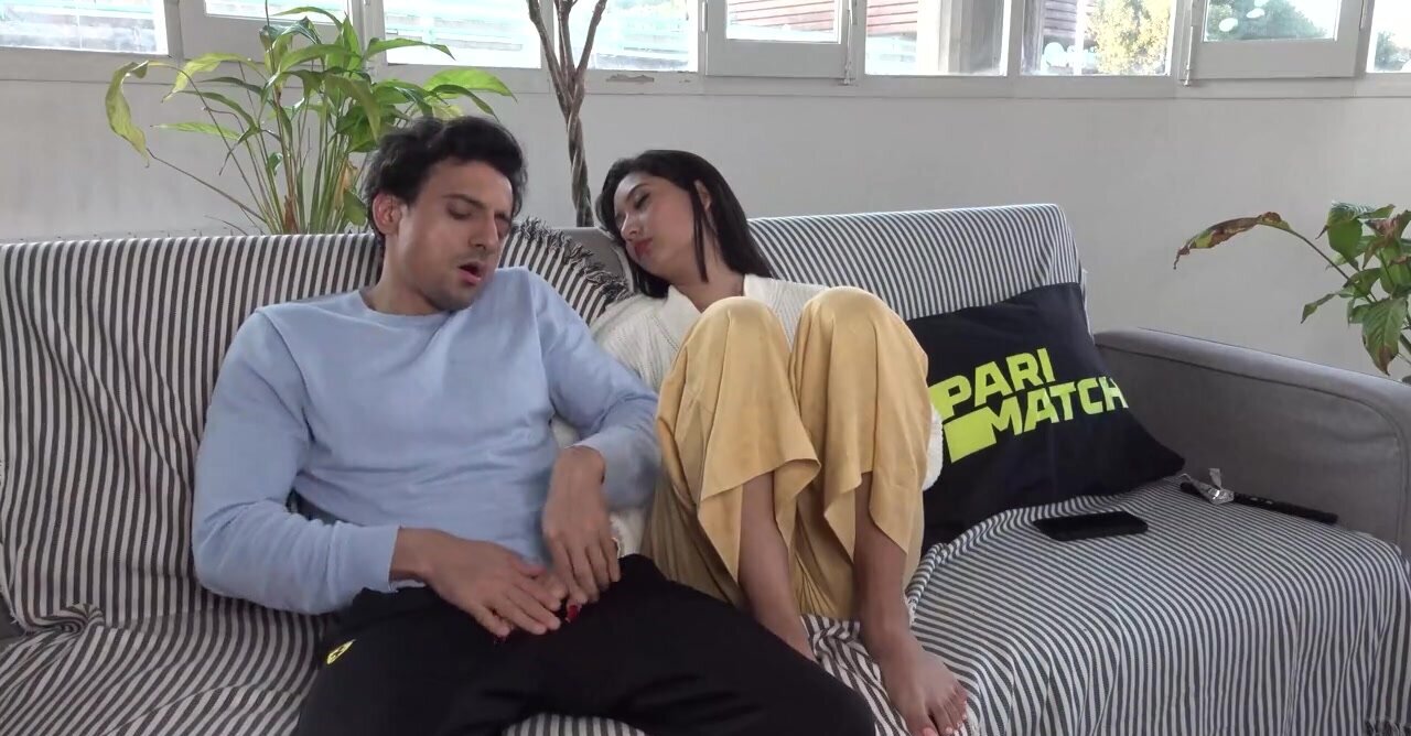 Horny Indian guy finds way to seduce uptight stepsis