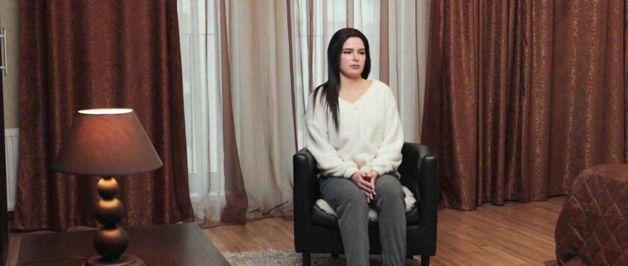 Russian virgin takes off clothes at the casting