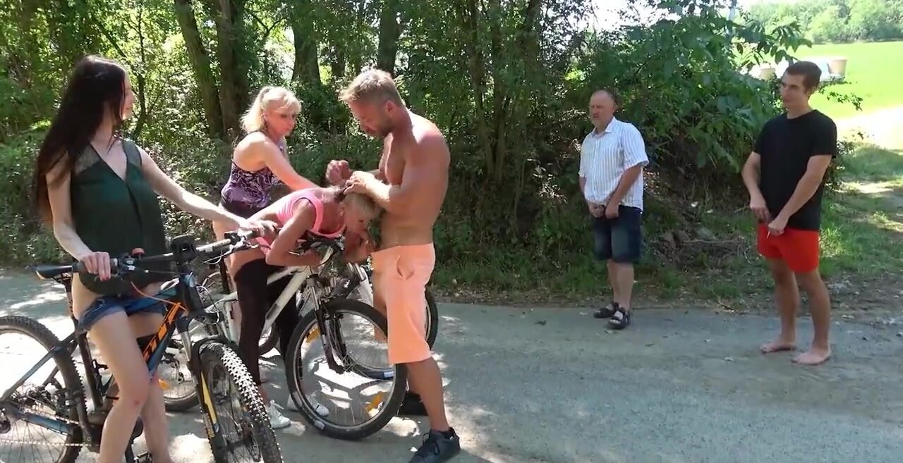 The people are loving their bicycles and their sex orgies