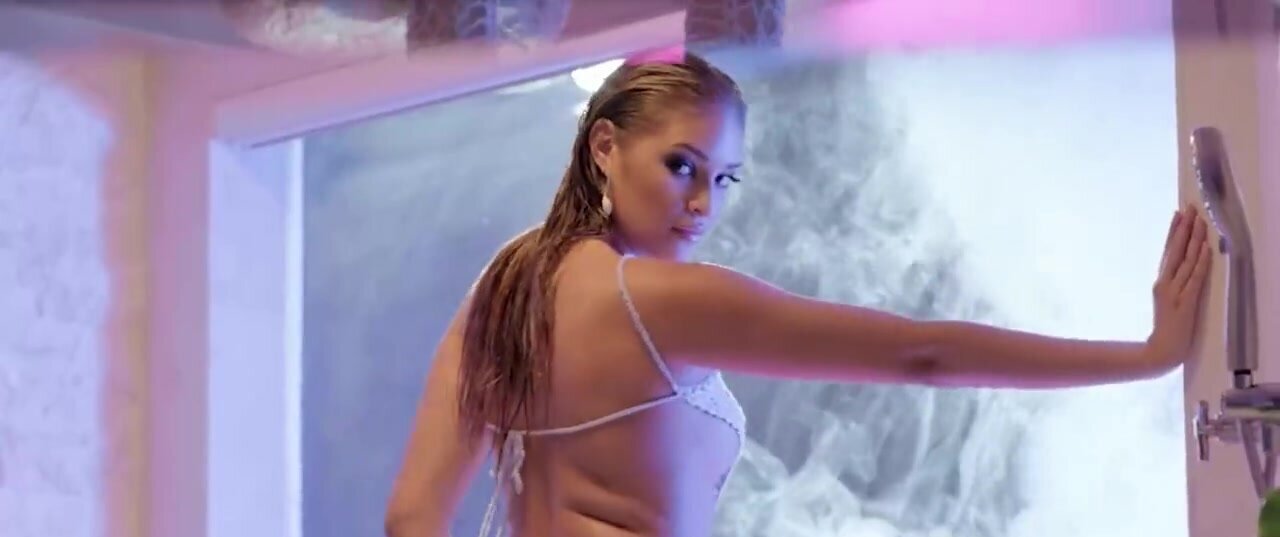Gizelle Blanco teasing you with her curves by the pool