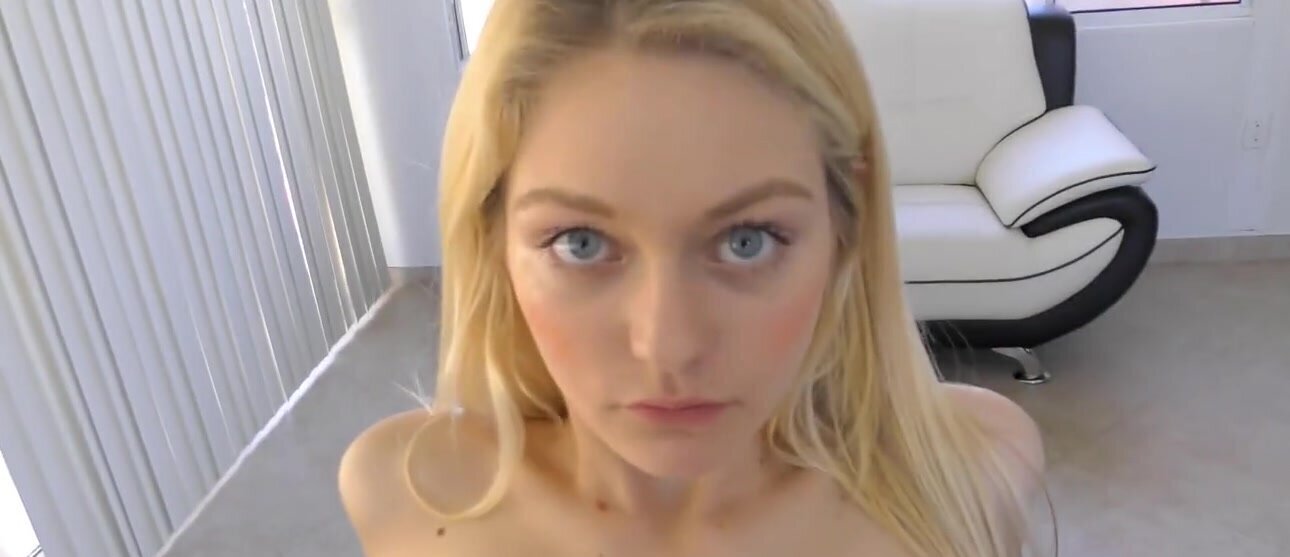 Beautiful blonde is getting drilled just to get money