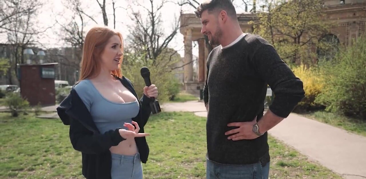 Scarlett Jones  is ready to get rammed by a random dude