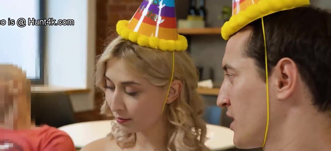 A birthday gift in the form of oral and doggy style
