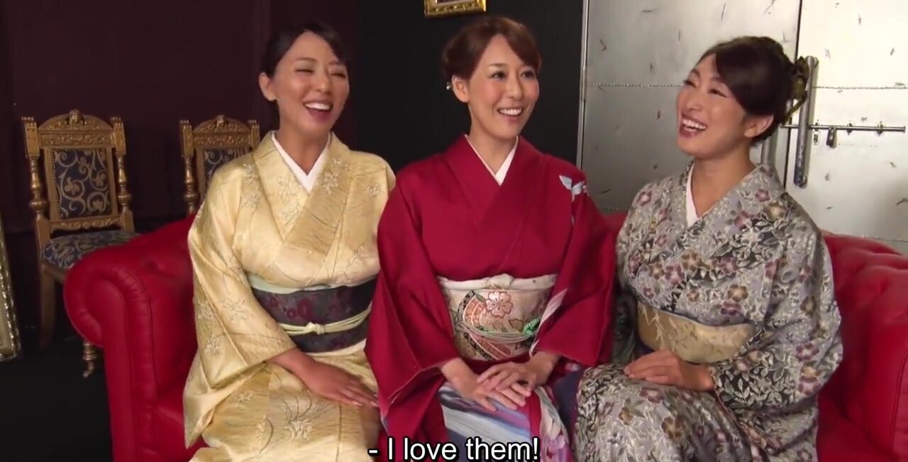 Kimono orgy featuring the hottest Asian babes out there