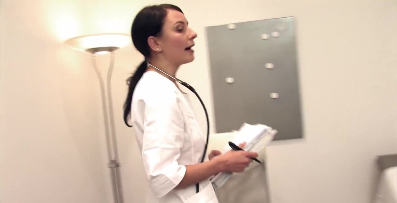 Throat fuck session with a truly twisted European gal