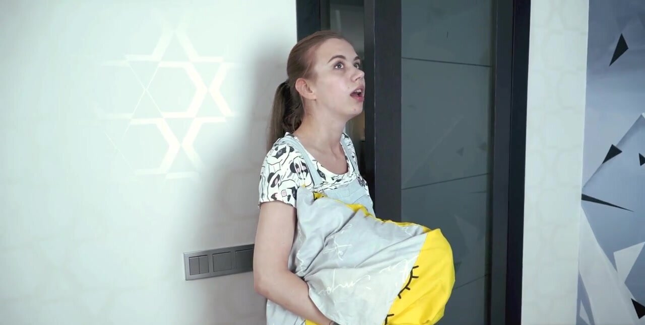 Petite babe is home alone so she masturbates a lot
