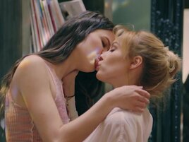 Evelin Elle and Kelly Collins prepping for a lesbo fuck