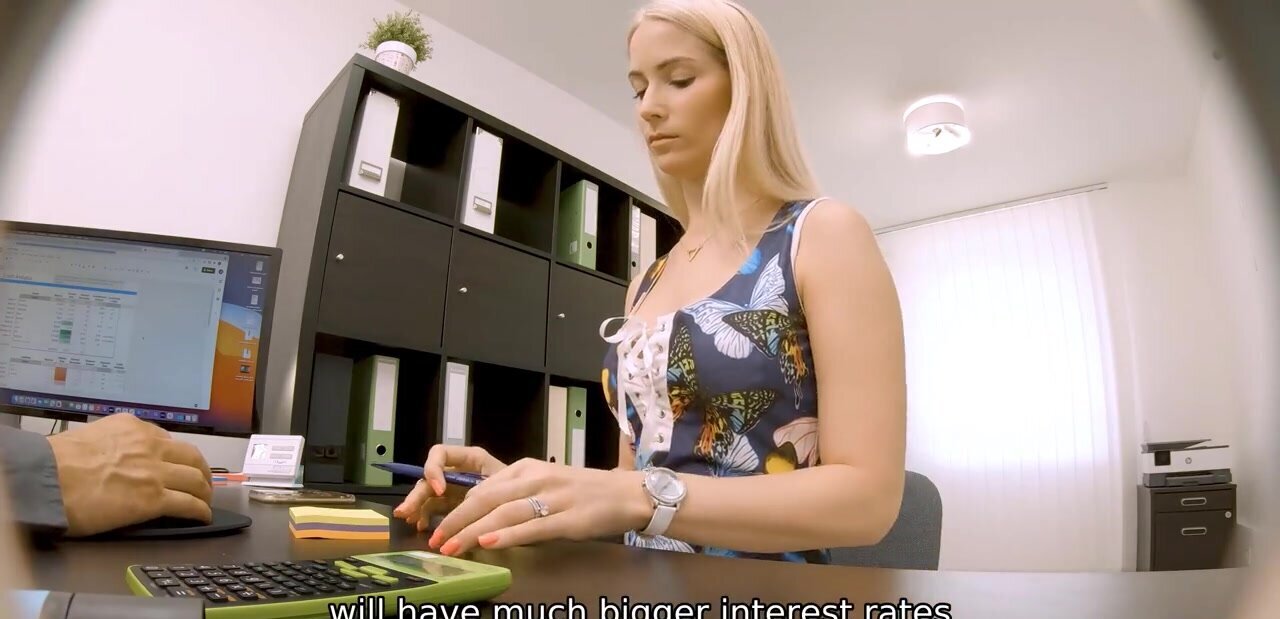 Gorgeous blonde wants to get boned with passion too