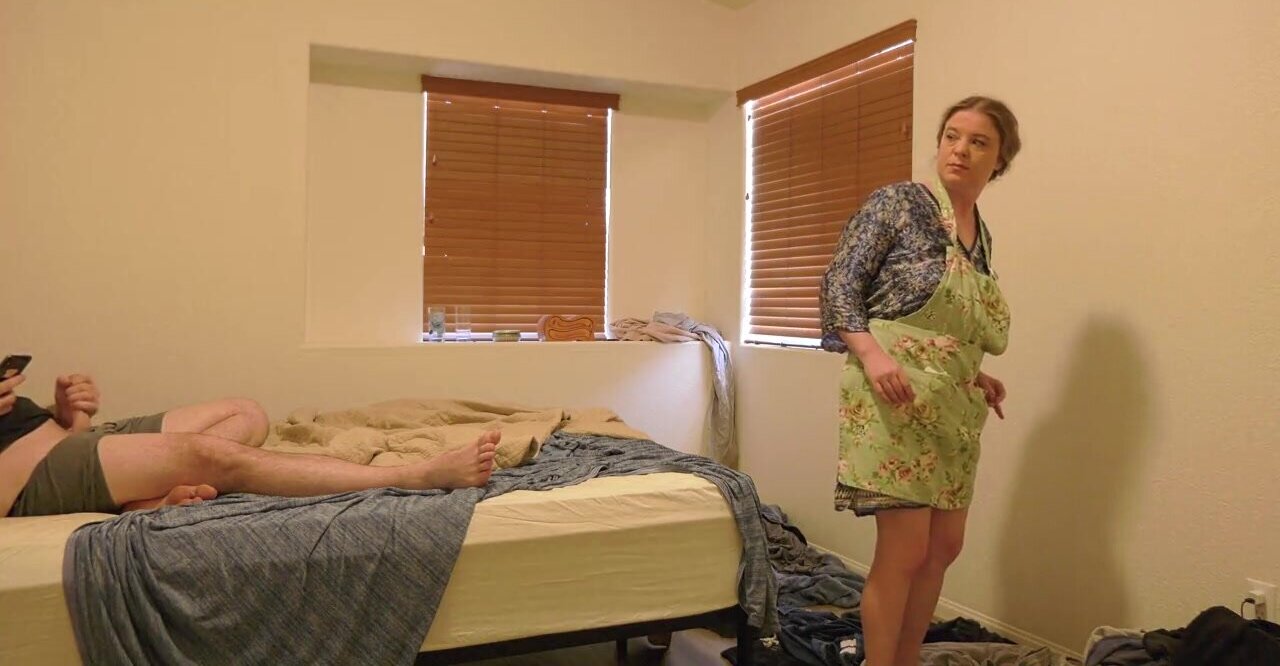Subby stepmom has no choice but to put out for her stepson
