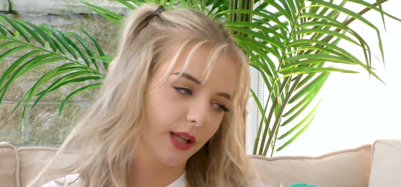 Chloe Blue in a stepfamily lesbian fuck scene with LICKING