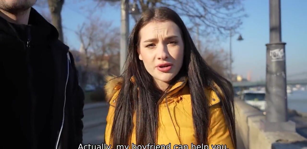 Pretty brunette model scouted and fucked be her old agent