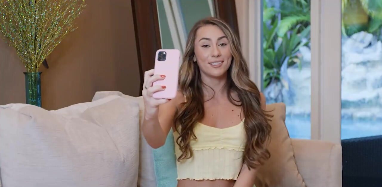 MacKenzie Mace indulges in deepthroating her bf