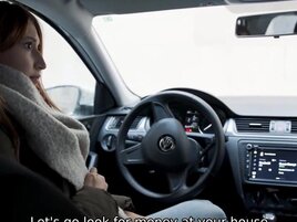 Debt collector dicking for a submissive teen hottie