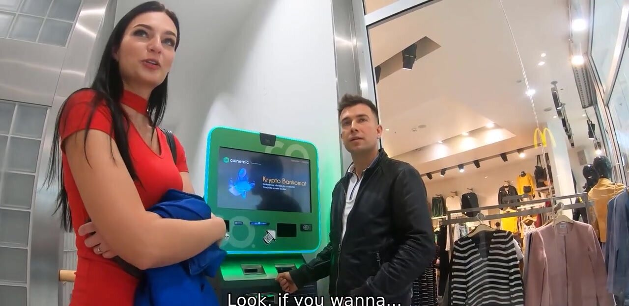 Sexy slut is punished for stealing at the grocery store