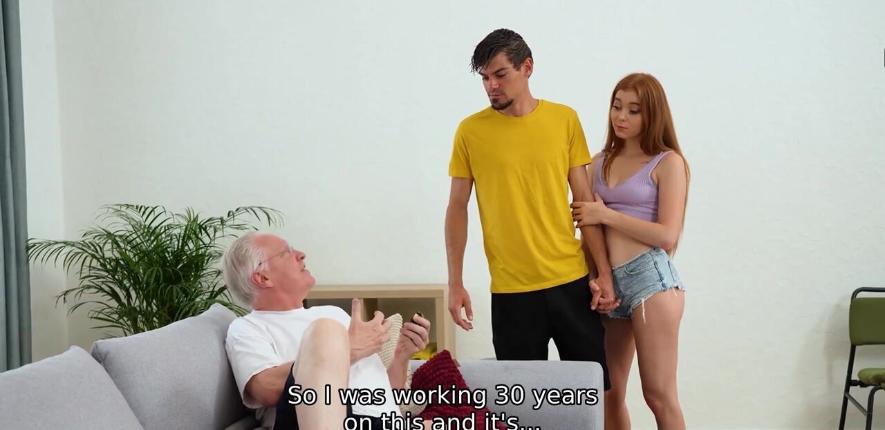 Cute redhead teen getting banged by her cuck bf