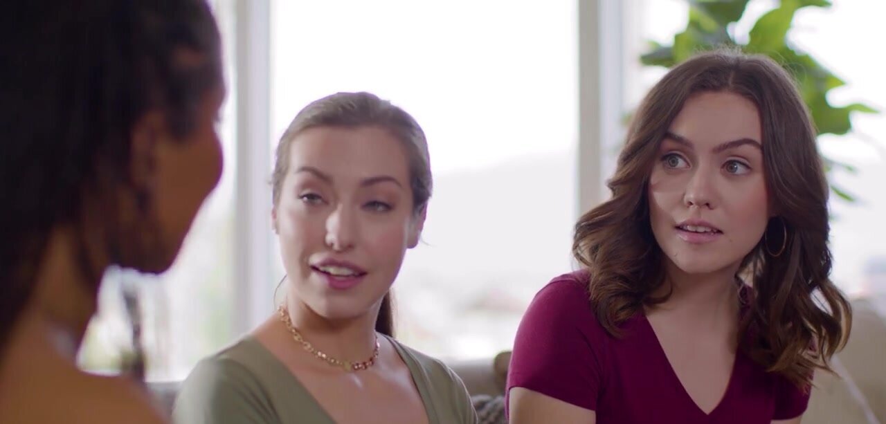 Lesbian threesome with hot girls who do the kinkiest things