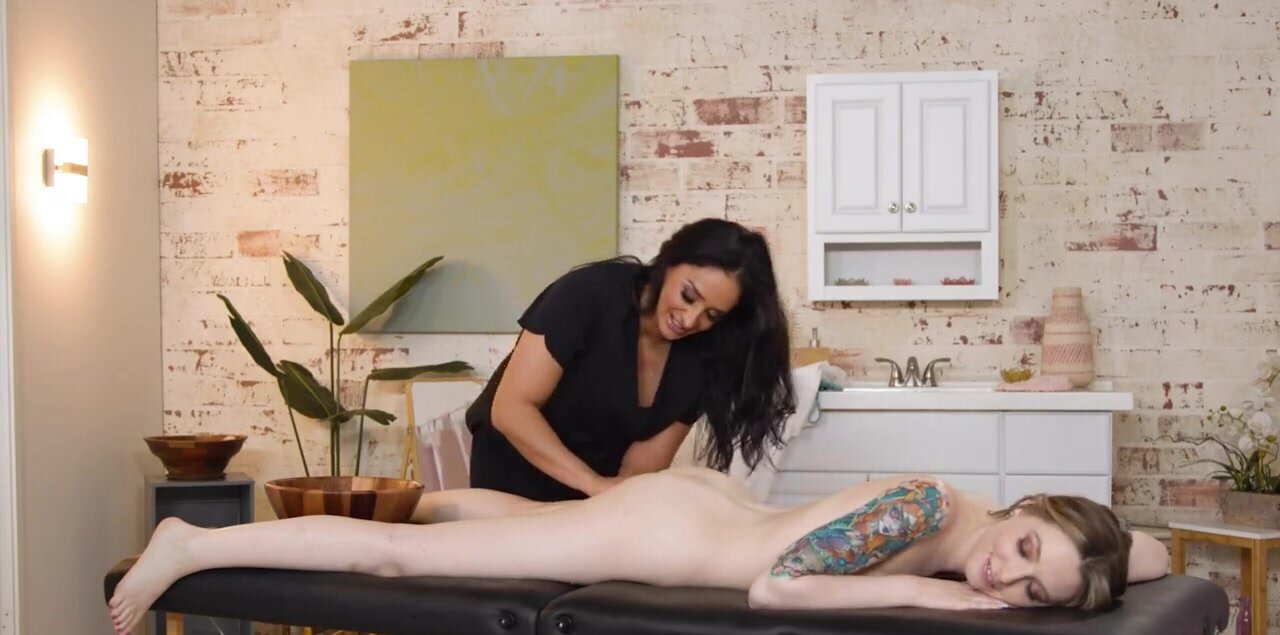 Lesbian massage porn with the hottest pornstars out there