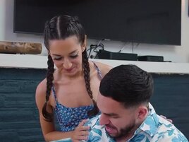 Horny hotties fucking with passion and getting right off
