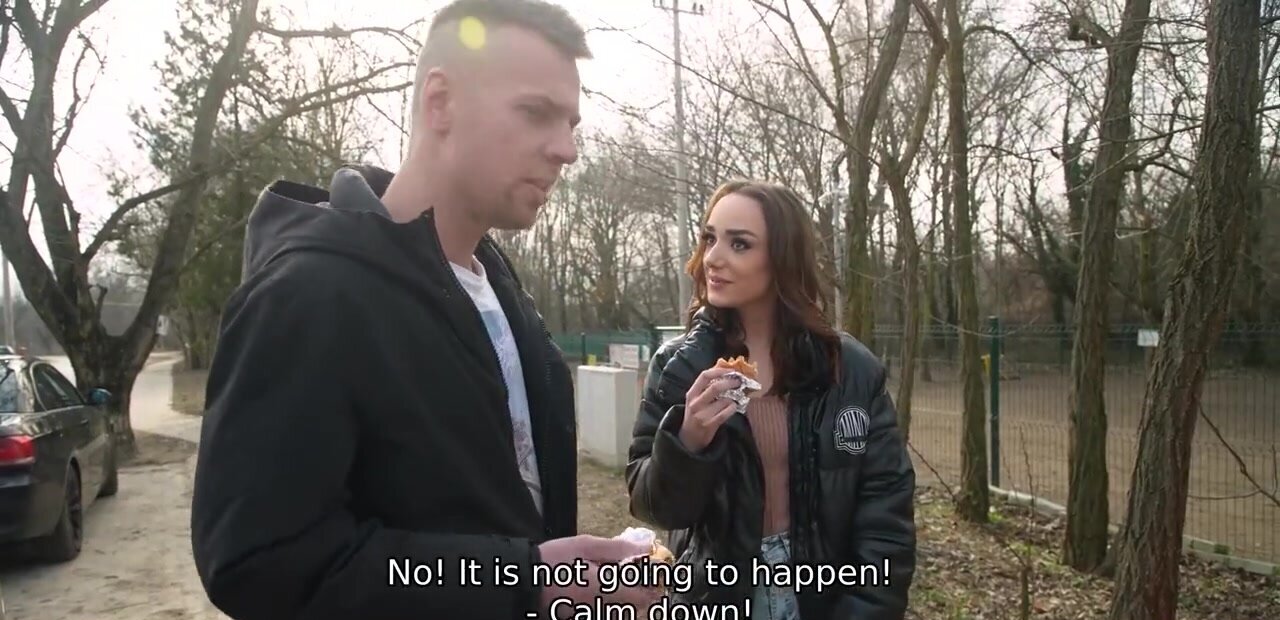 Big forehead babe cucking her boyfriend on camera ONLY