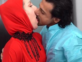 Muslim wife with a fat ass banged in front of a cuck