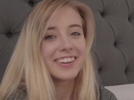 Angelic blonde Haley Reed showcases her fucking talent