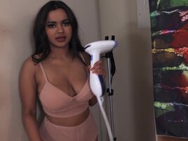 Bodacious exchange student bends over to take a fat cock