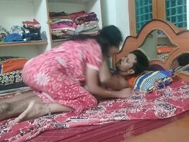 Indian woman with a fat ass is ready to please her hubby