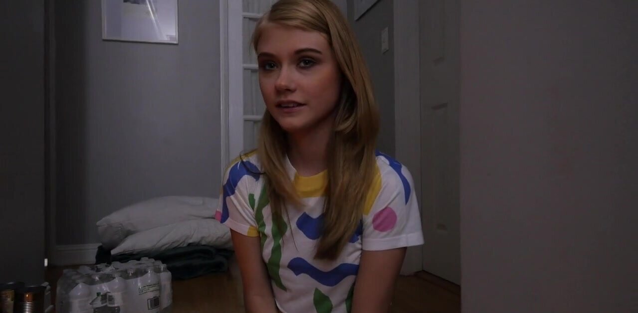 Hottie scared of storm so she needs stepbrother
