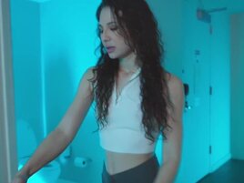 Submissive and tiny brunette wants black cock the most