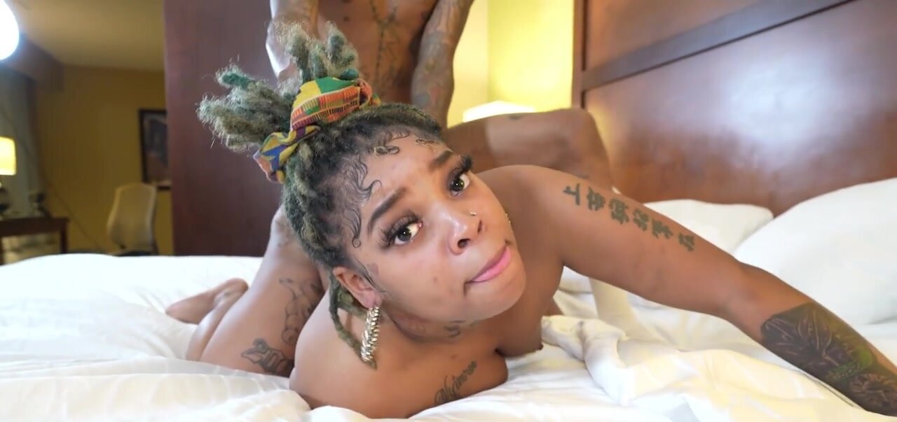 Girl with a gorgeous hole getting pleased by black dick