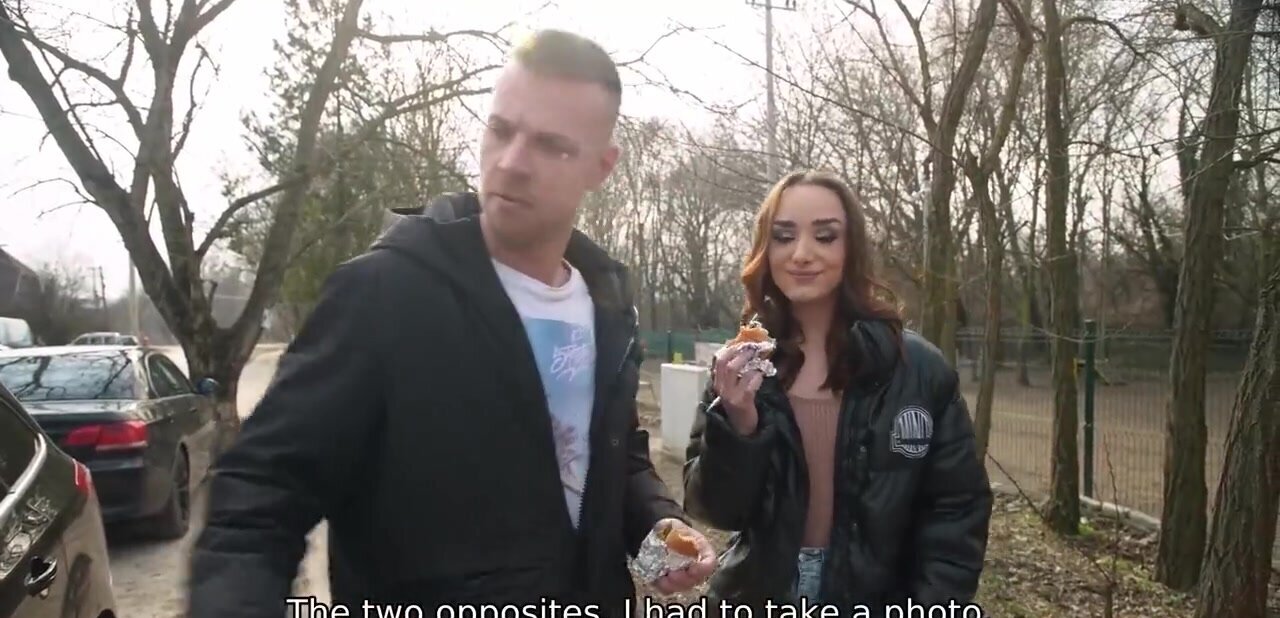 Hungarian hottie finds a way to get fucked like a whore