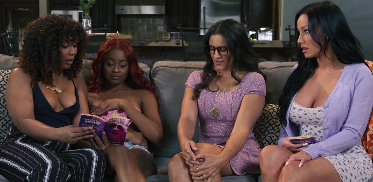 Stepdaughter enjoys book club interracial super fuck