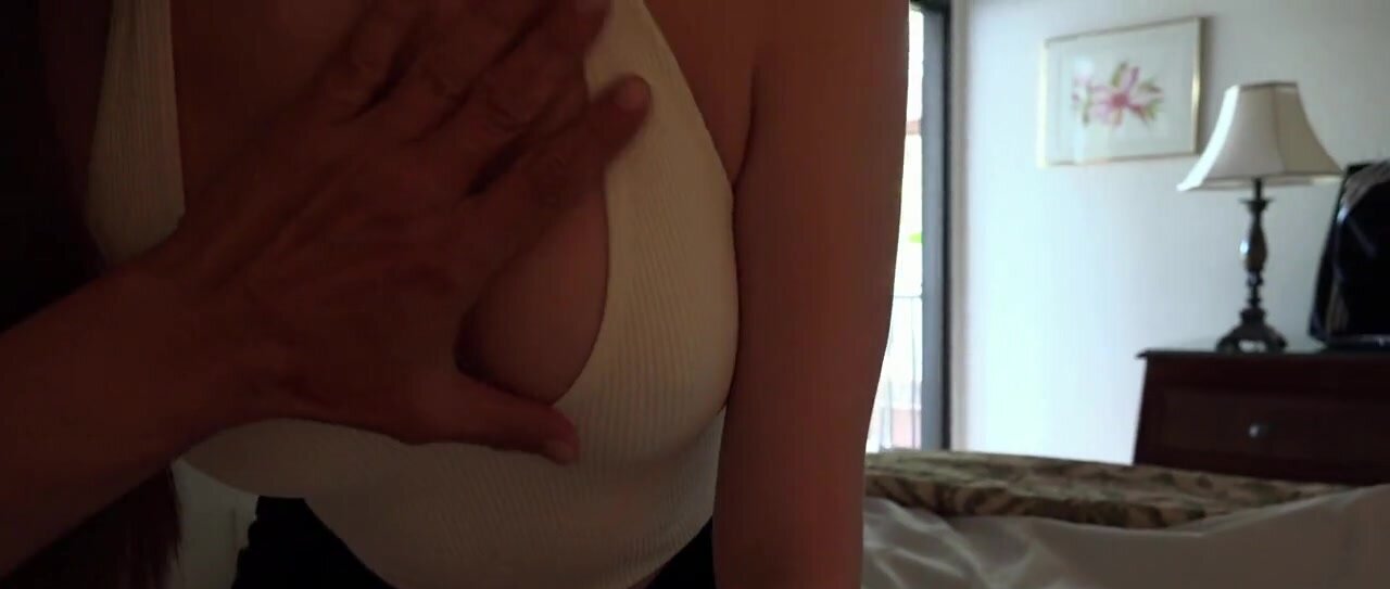 Brunette with a tight pussy gets fucked after teasing