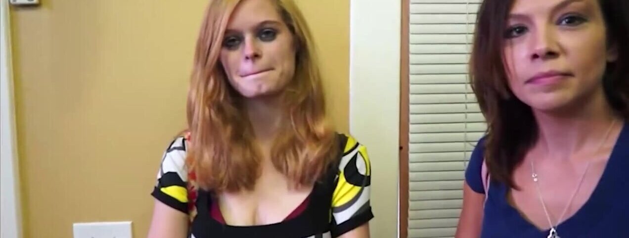 Glans Biting porn video – Jamie Litton biting her lip and sucking nasty cock