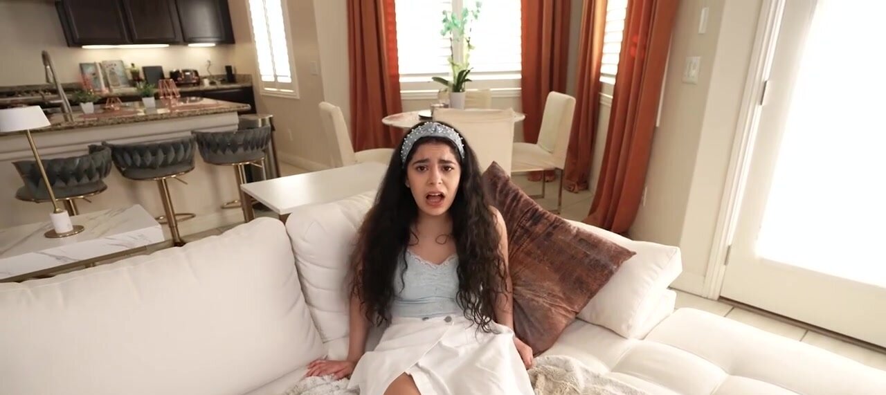 This brunette teen doesn