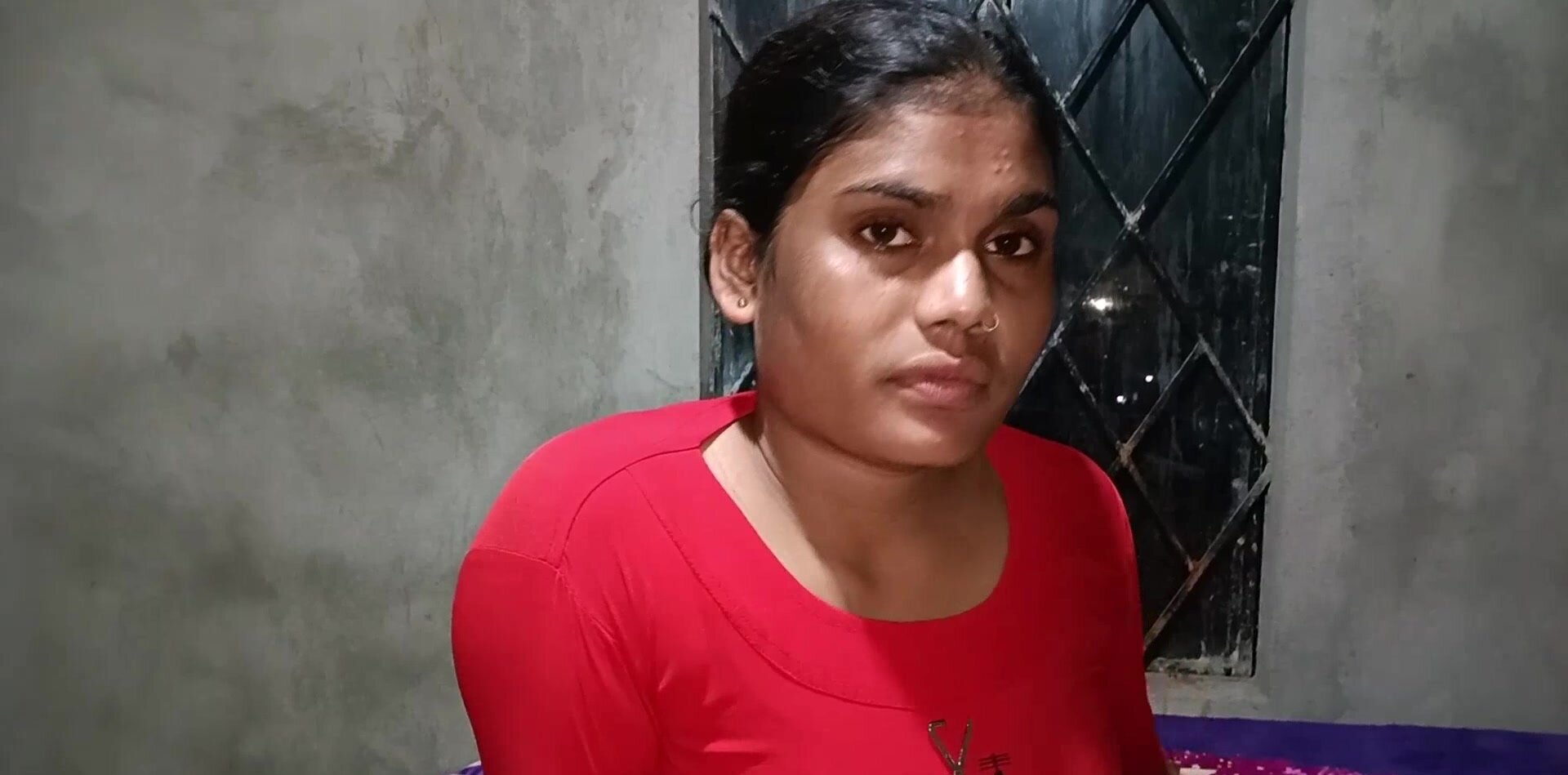 Indian couple are making an amateur video for the internet