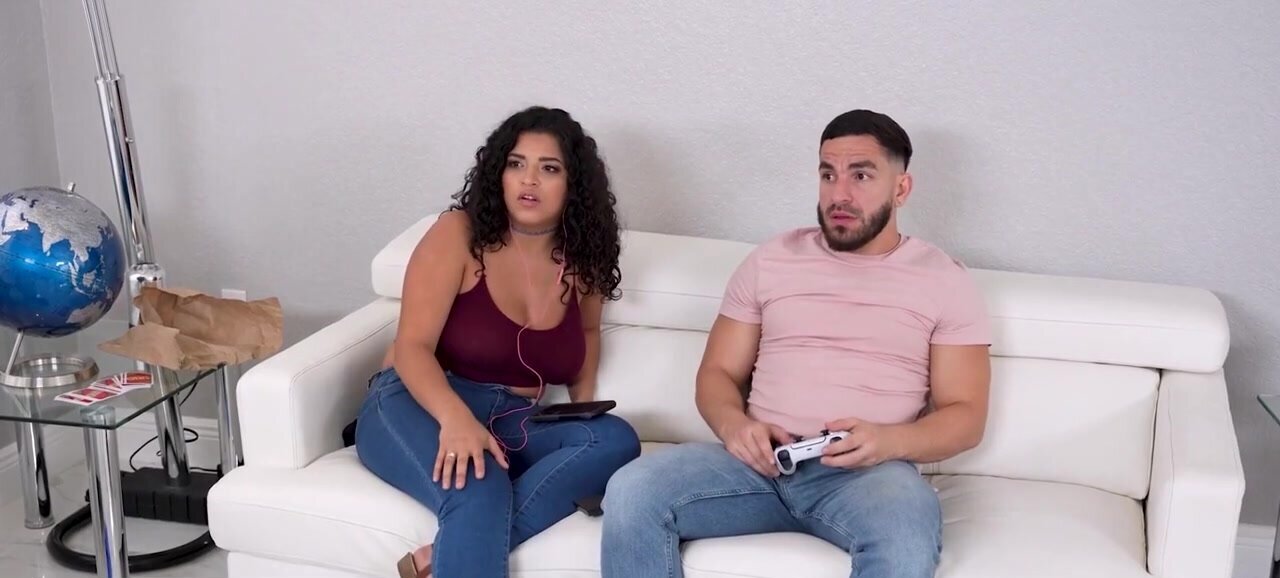 Big boobs stepsister seduces him very fucking easily