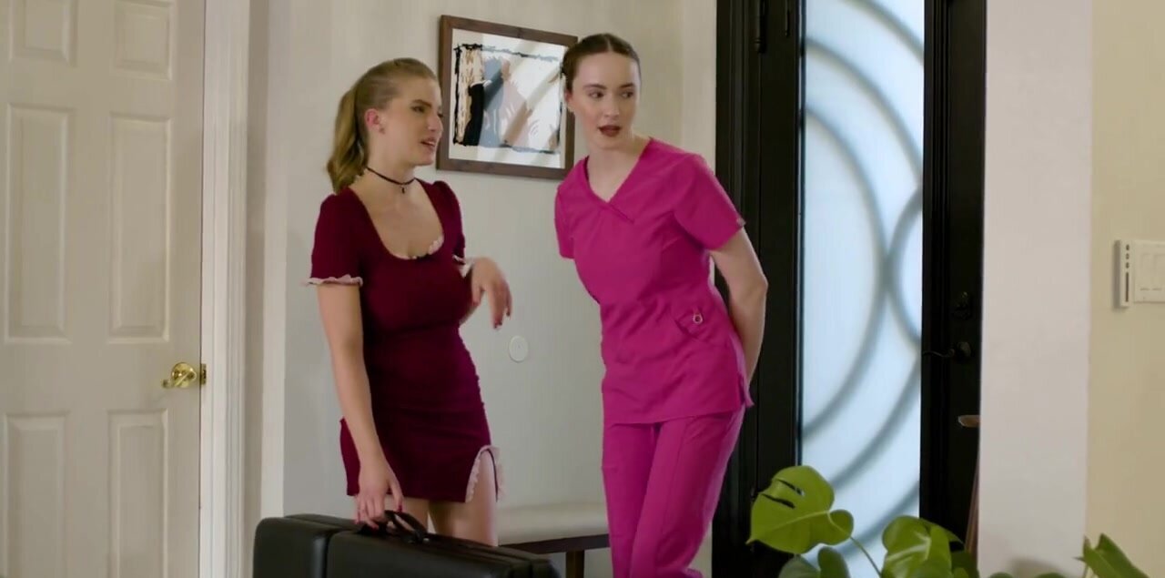 Hazel Moore and Octavia Red fuck each other harder