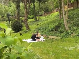 Cuckolding in the field with George Uhl and Maya Sun